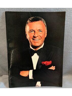 Frank Sinatra 1990 Diamond Jubilee World Tour Book Program Photos Biography